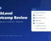 HighLevel Bootcamp review cover with a live window and a quick wins checklist