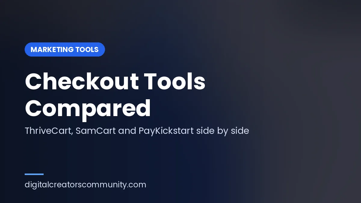 Cover image for a comparison of checkout tools